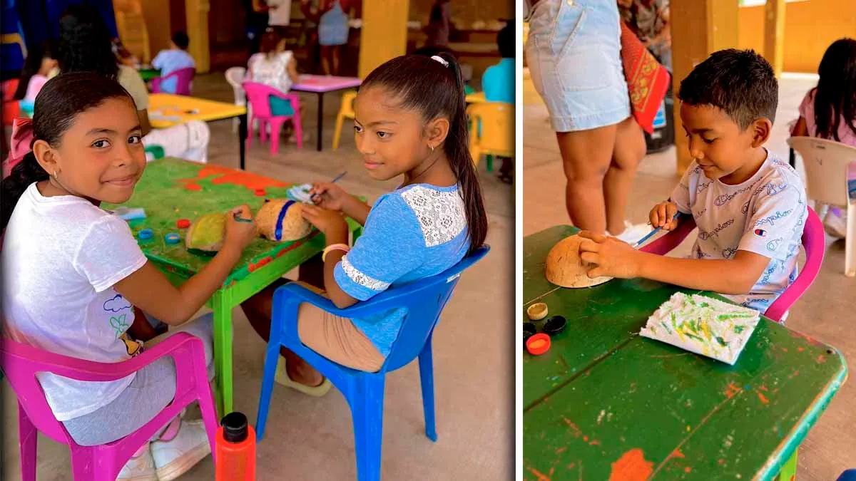 Ofrecen talleres culturales de verano para niños en San Nicolás, Guerrero