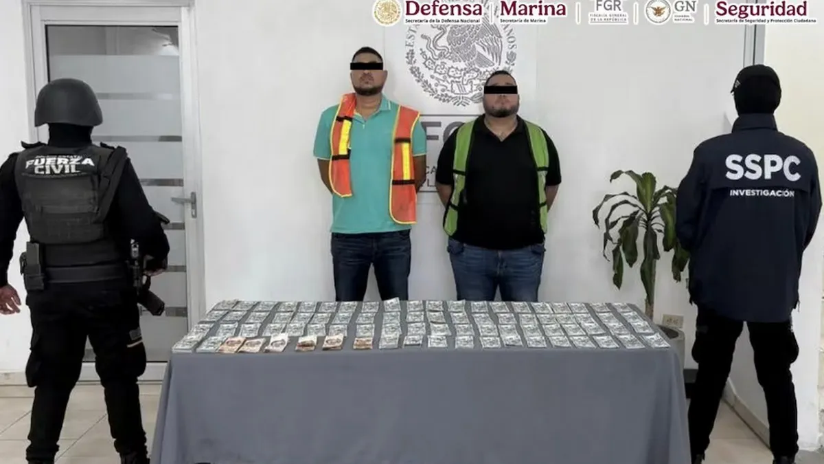 García Harfuch informa la detención de 9 generadores de violencia en Nuevo León; uno es buscado por EU
