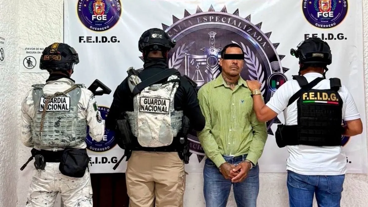 Fiscalía de Guerrero ejecuta orden de aprehensión contra narcomenudista en Tlayolapa