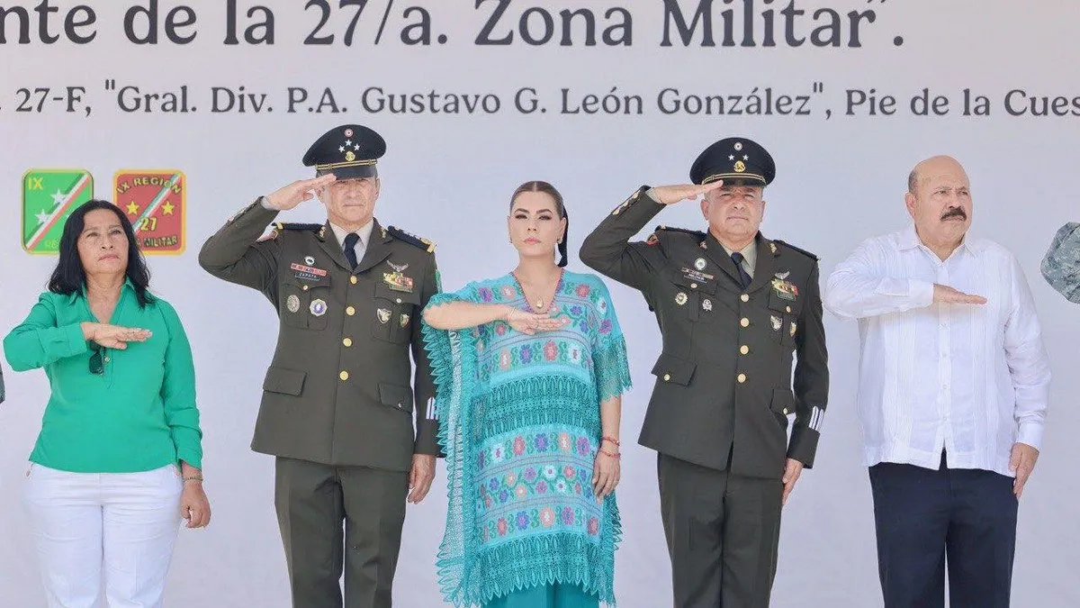 Reconoce Evelyn Salgado apoyo del Ejército en emergencias y seguridad