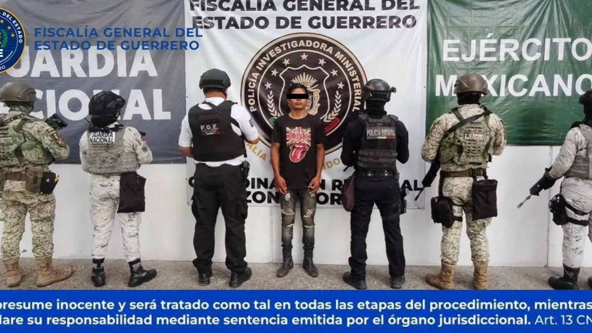Fiscalía captura a una persona en Taxco por el presunto delito de feminicidio