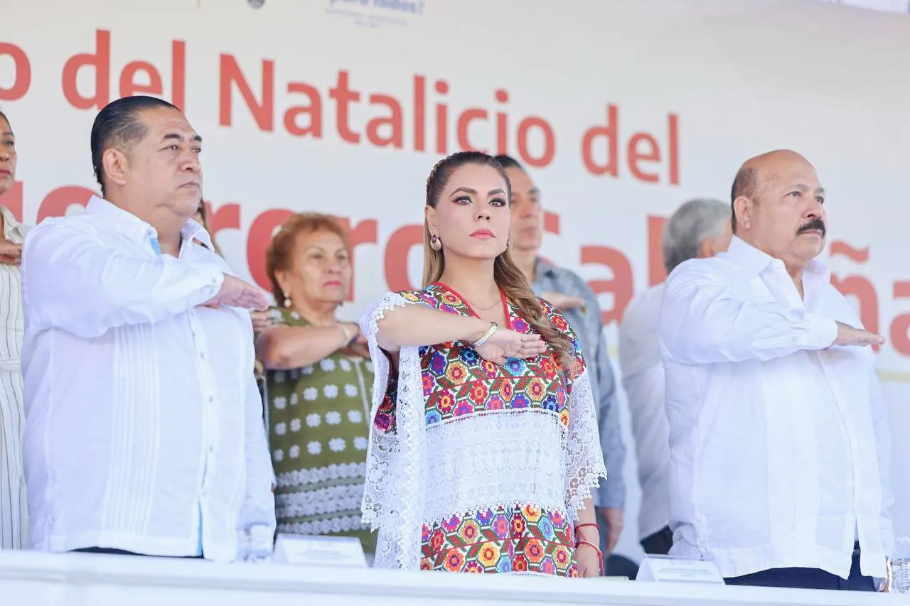 Evelyn Salgado llama a preservar legado de Vicente Guerrero en aniversario 243 de su natalicio