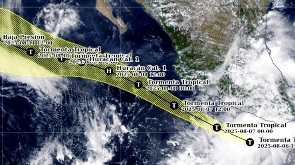 Tormenta Ivo se aleja de Guerrero; habrá lluvias moderadas en varias zonas del estado: PC