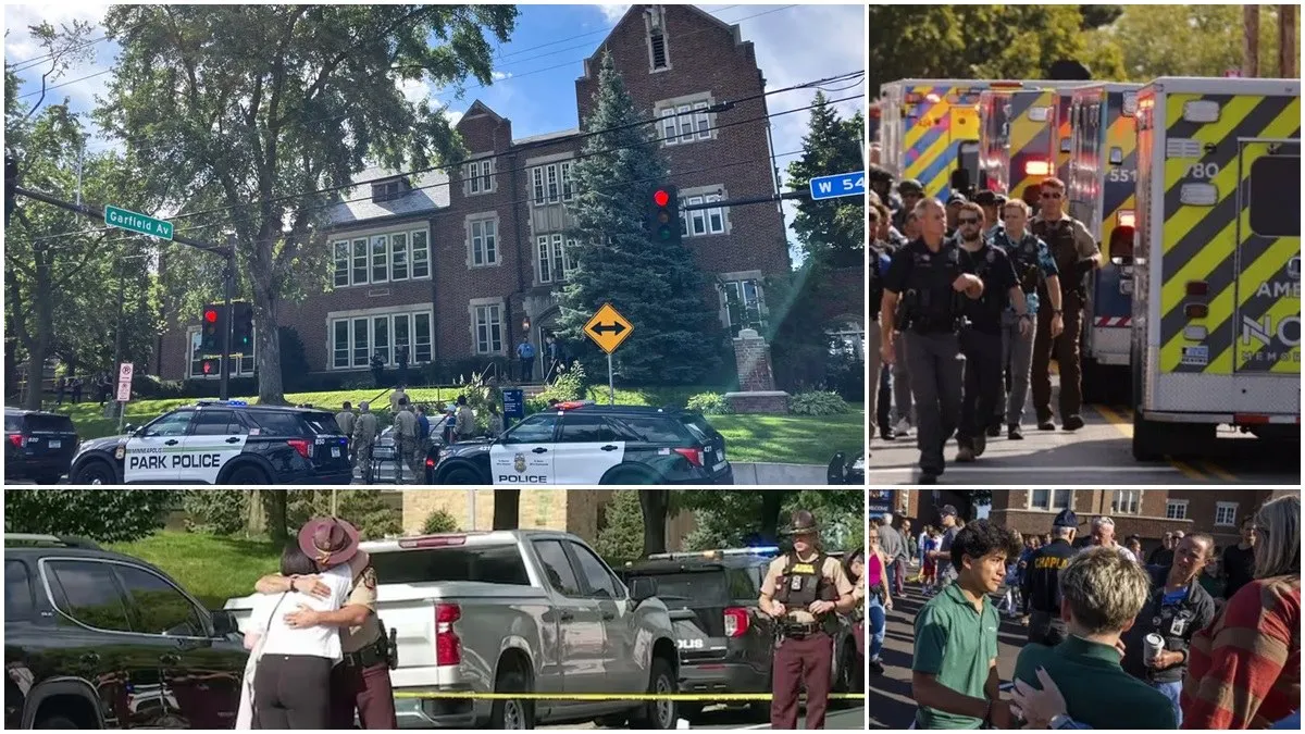 Hombre dispara contra niños de escuela católica: mata 2 y hiere a 14, en Minneapolis, Estados Unidos