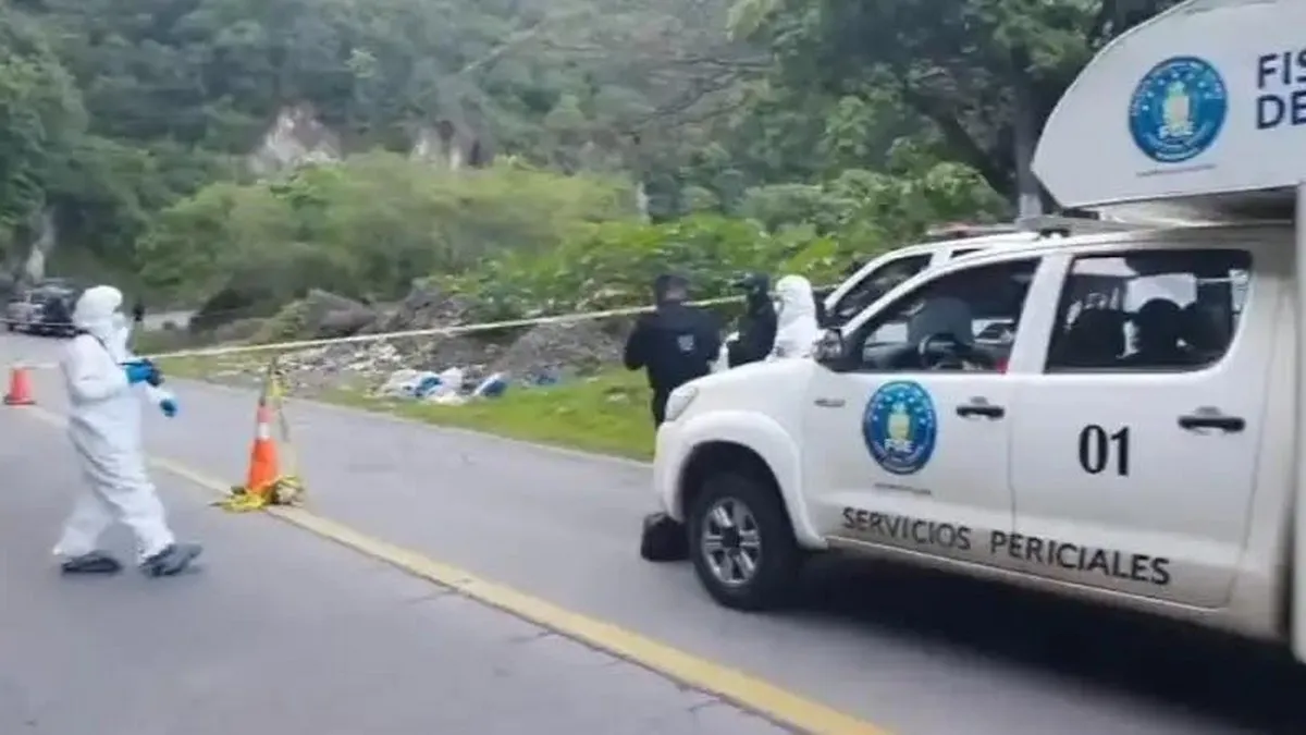 Hallan restos humanos a un costado de la carretera Chilpancingo-Tixtla