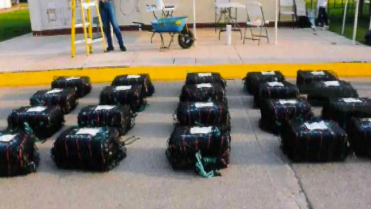 Vinculan a cuatro por 601 kilos de cocaína interceptados frente a Acapulco