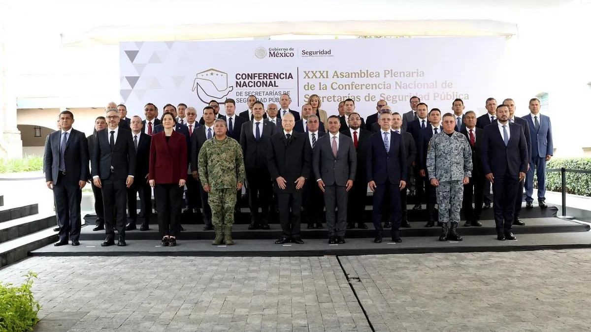 Guerrero refrenda colaboración en la XXXI Asamblea Plenaria de Seguridad Pública