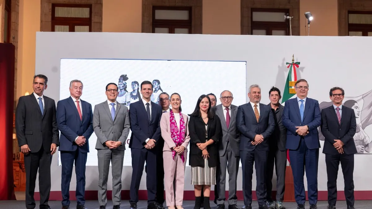 “Vamos muy bien", dice Sheinbaum, al afirmar que en su partido "hay mucha unidad"