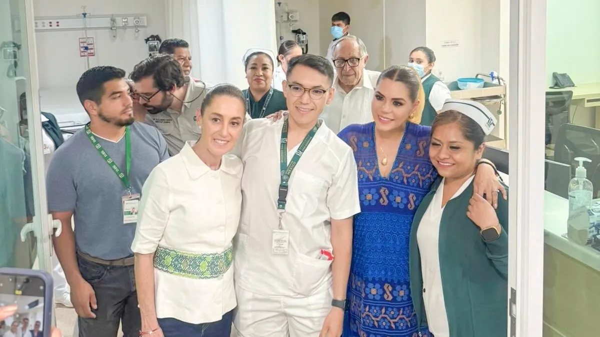 Claudia Sheinbaum y Evelyn Salgado inauguran nuevo hospital en Tlapa