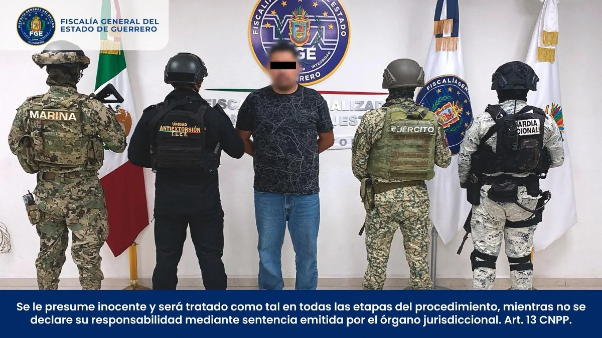 Cae "El Toluco" presunto jefe de “Los Toluqueños” en Acapulco