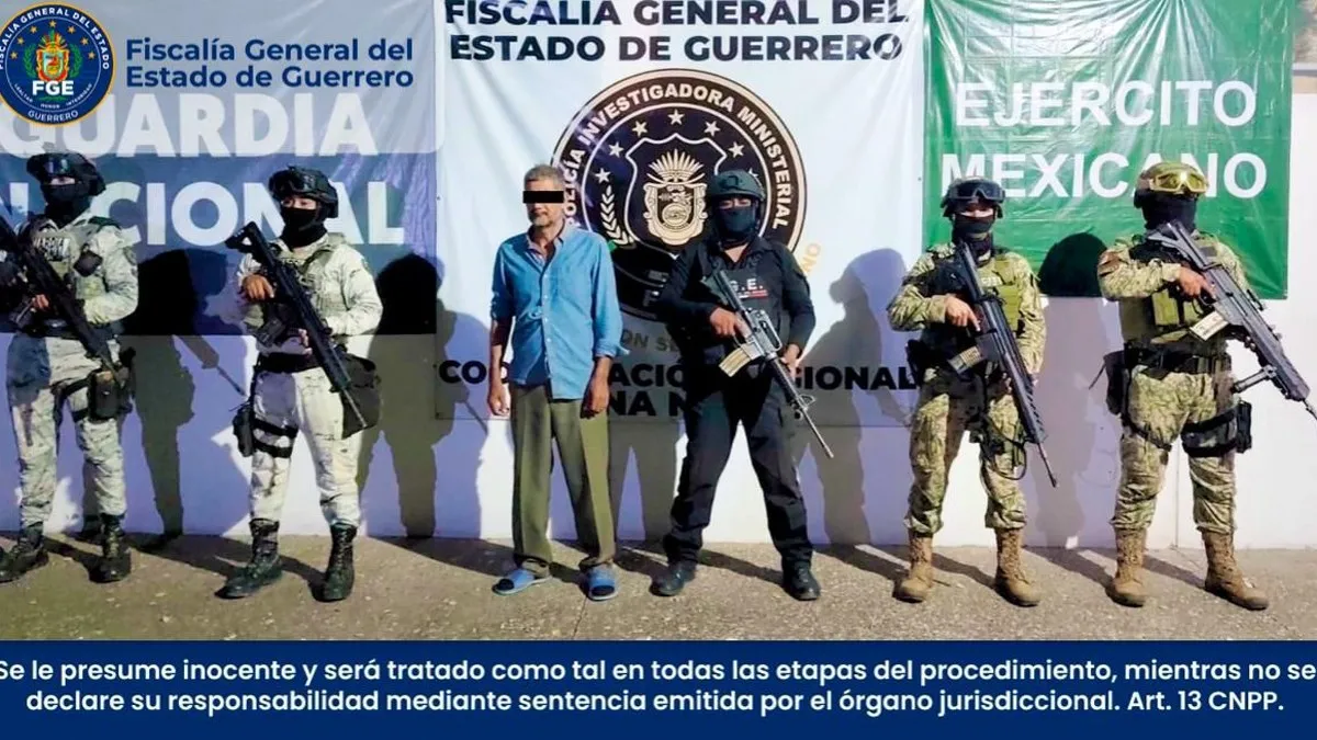 Cae Cipriano “N” en Guerrero; lo acusan de abuso sexual contra menor en Ixcateopan