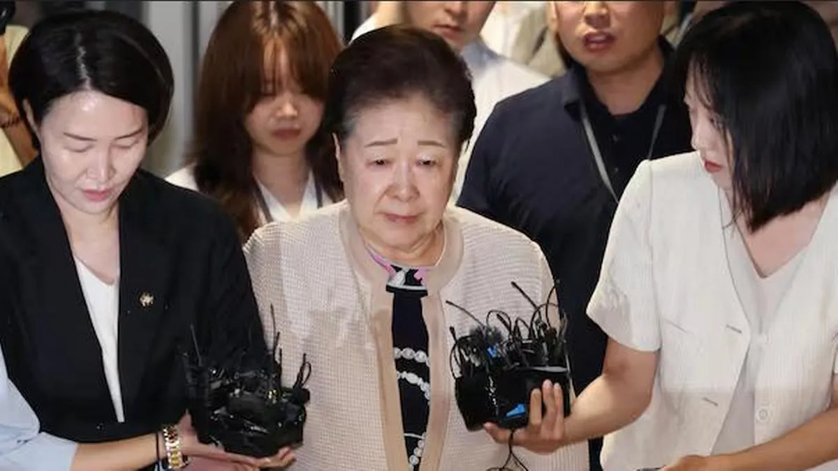 Líder de la 'secta Moon' detenida por un escándalo de corrupción que sacude la política surcoreana