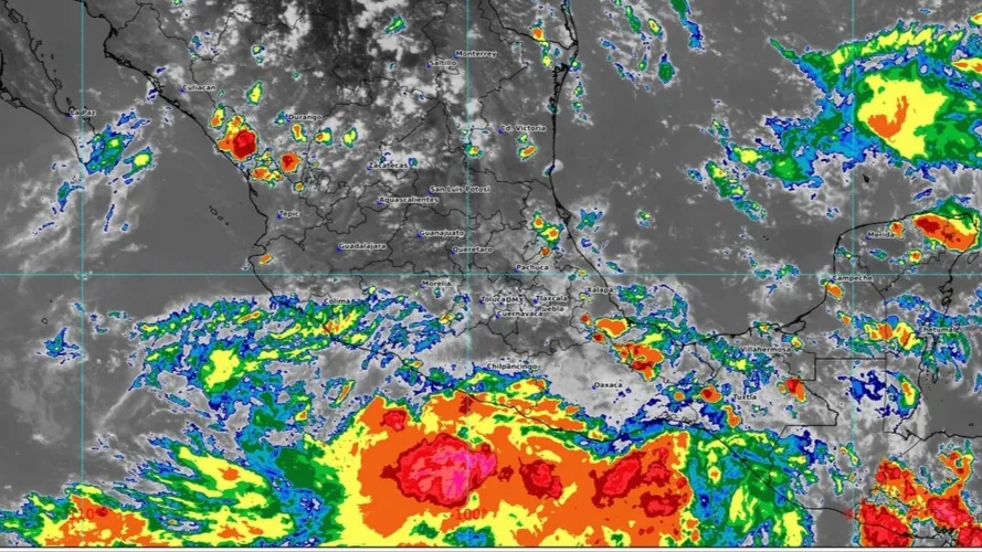 Se forma tormenta Narda al sur de Guerrero; sin riesgo directo para la entidad: gobernadora