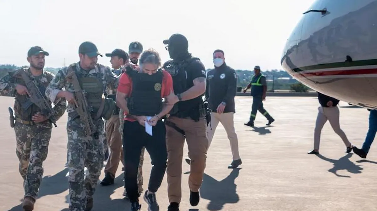 Llega a México Hernán Bermúdez, líder de 'La Barredora', expulsado de Paraguay