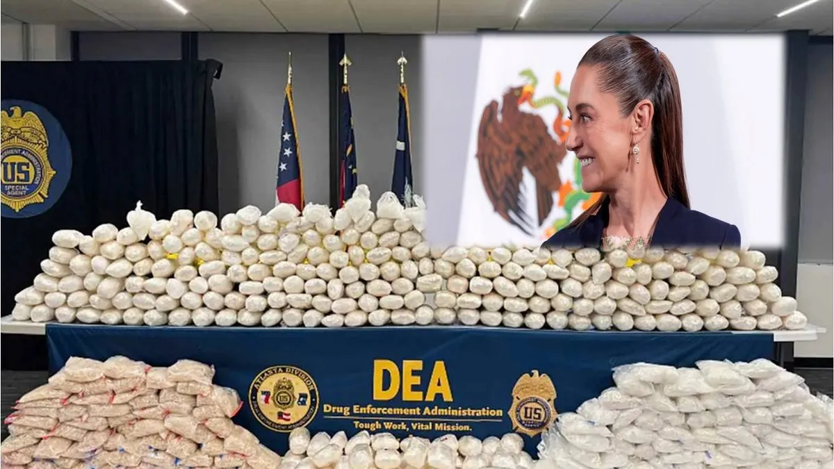 México no colaboró en los recientes operativos de la DEA contra el CJNG, afirma Sheinbaum