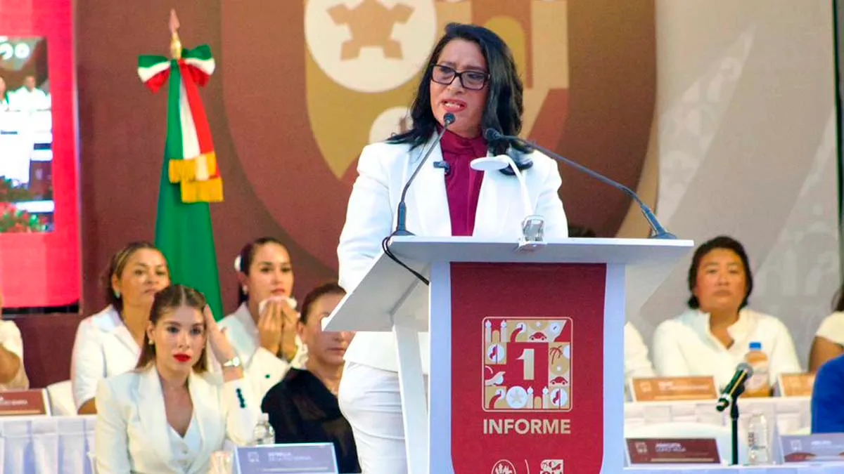 "Estoy preparada para lo que venga", afirma Abelina López en primer informe de gobierno