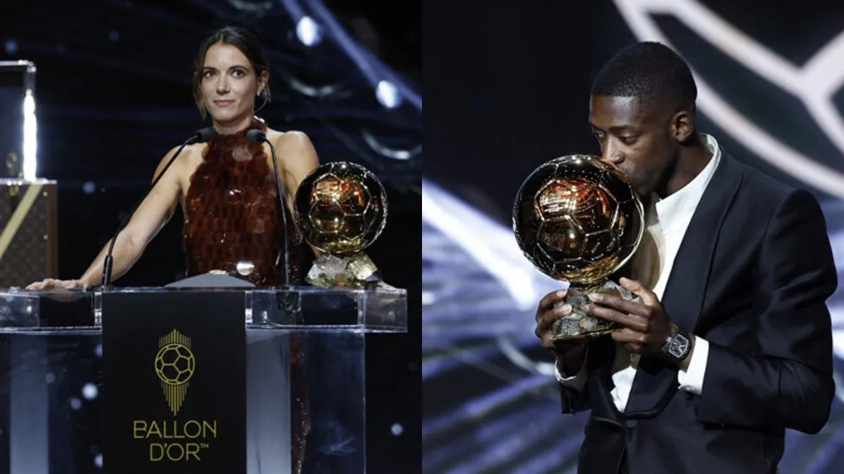 Ousmane Dembelé y Aitana Bonmatí se llevan el Balón de Oro en París