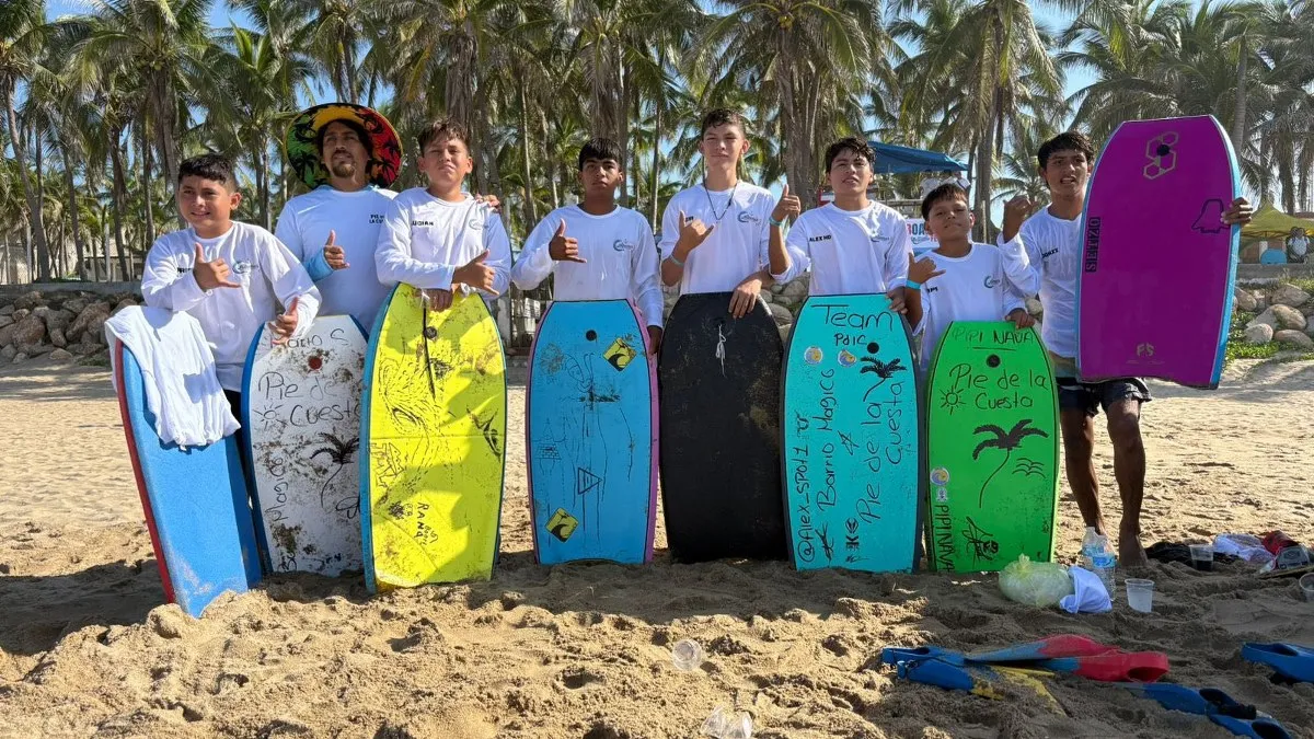 Acapulco recibe a campeones mundiales en el Bodyboarding Fest 2025