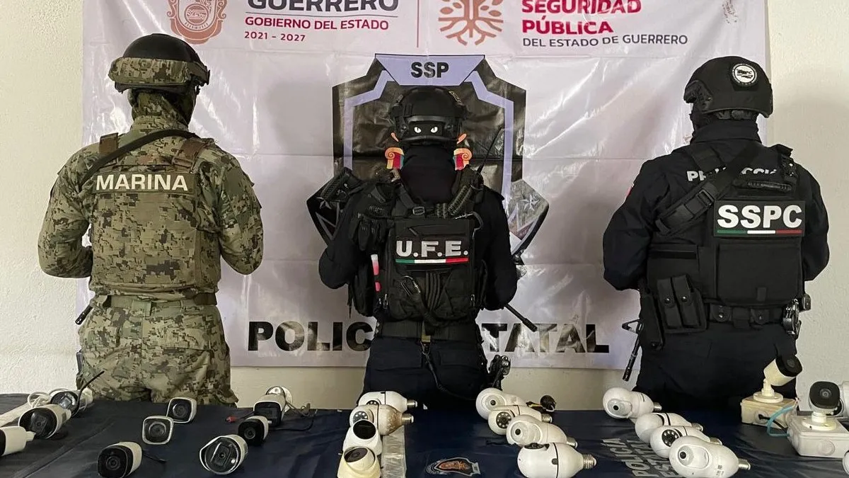 Desmantelan 28 cámaras clandestinas ligadas al crimen en Acapulco