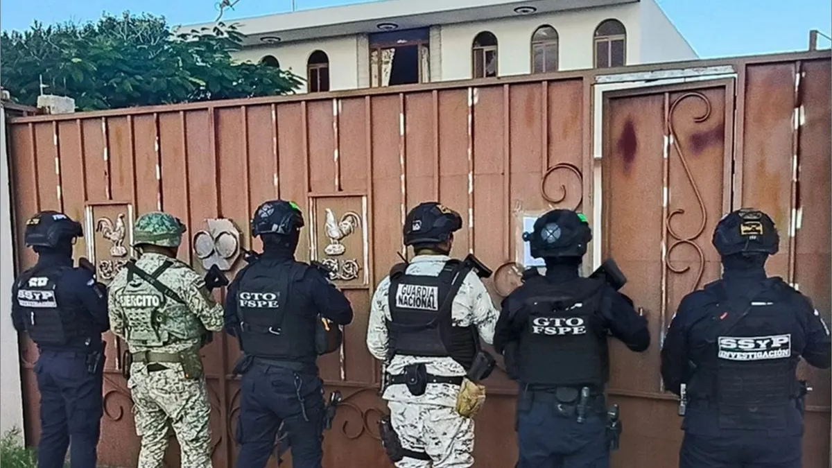 Golpe al crimen organizado en zona de fosas clandestinas de Guanajuato