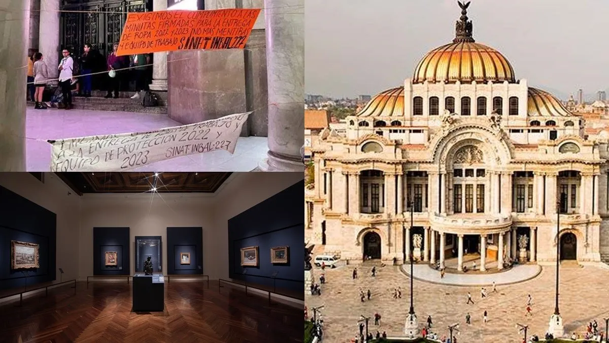 Recintos de Bellas Artes cierran por conflicto sindical; pelean por la entrega de uniformes