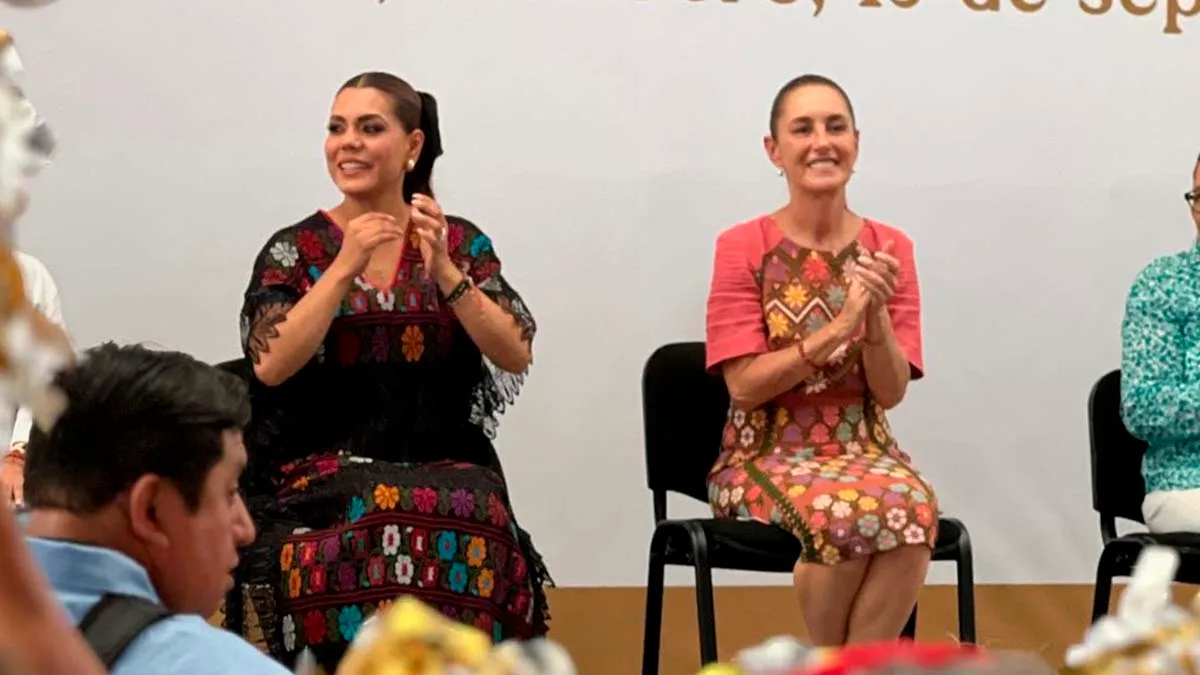 “Guerrero será siempre su casa”, recibe Evelyn Salgado a Sheinbaum en Chilpancingo