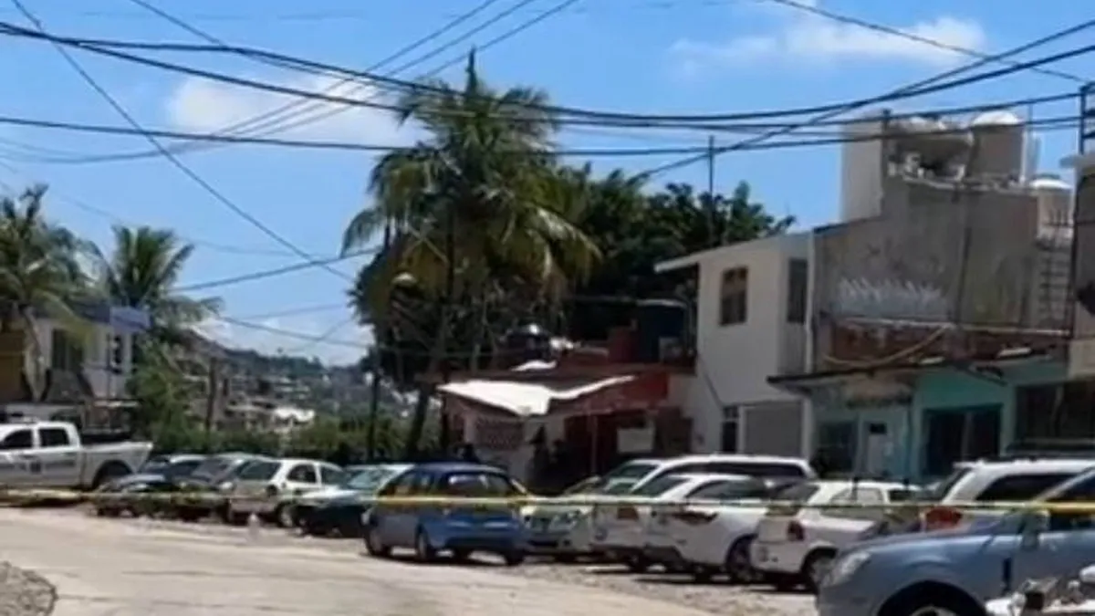 Balean a un hombre en la colonia La Laja de Acapulco