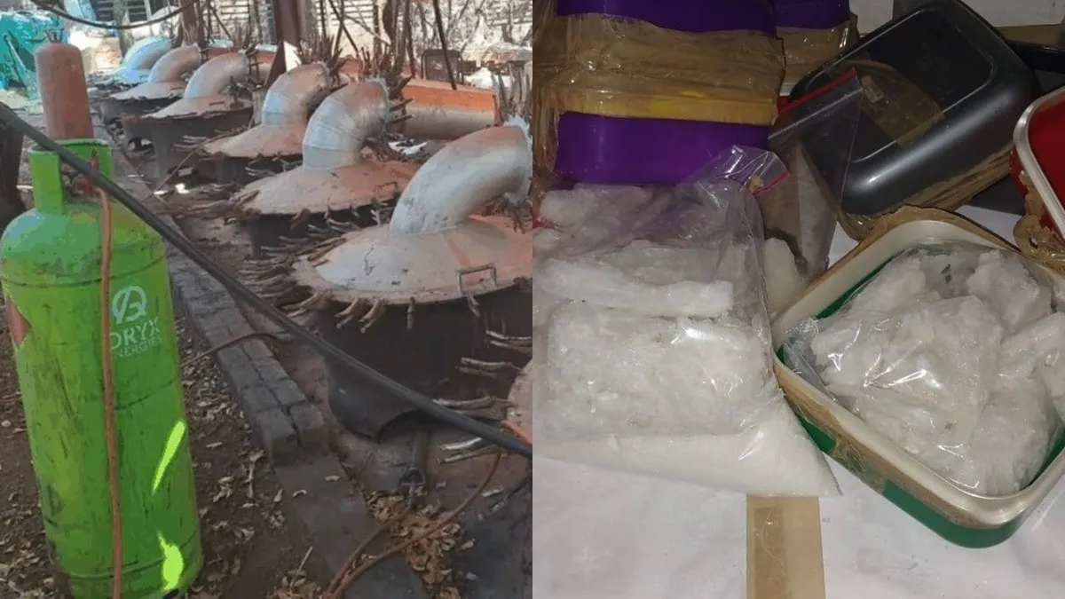 Desmantelan narcolaboratorio en Sudáfrica y detienen a cinco mexicanos