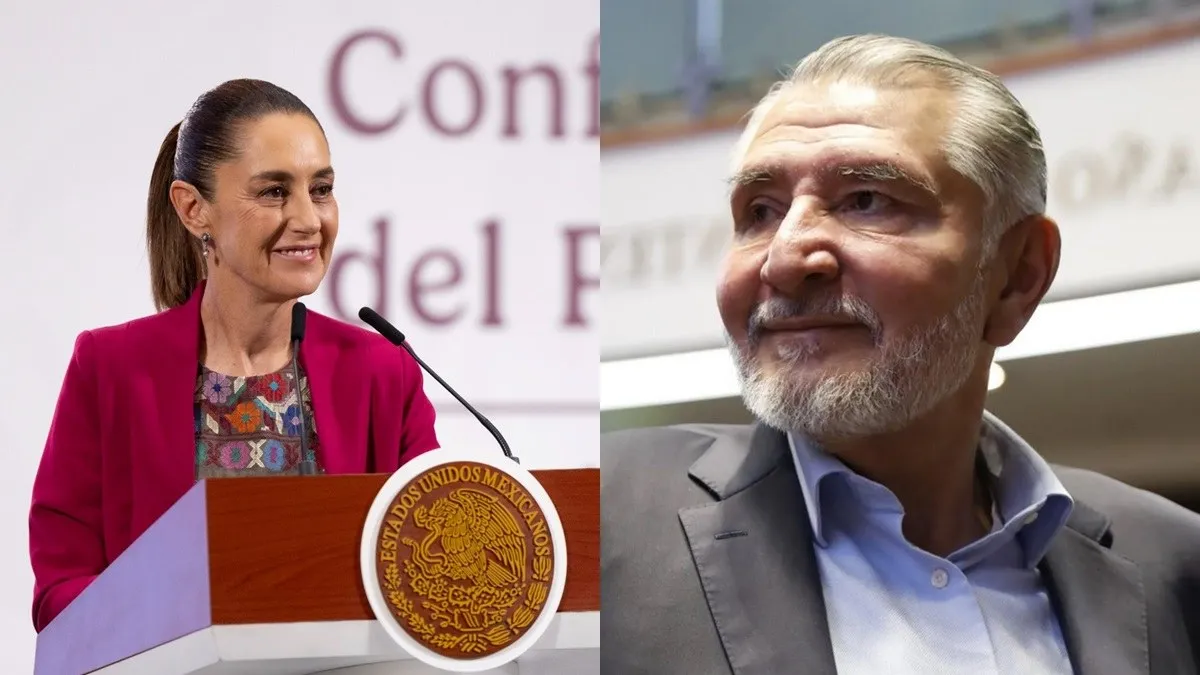 Sheinbaum descarta que Adán Augusto deba pedir licencia por caso de Hernán Bermúdez