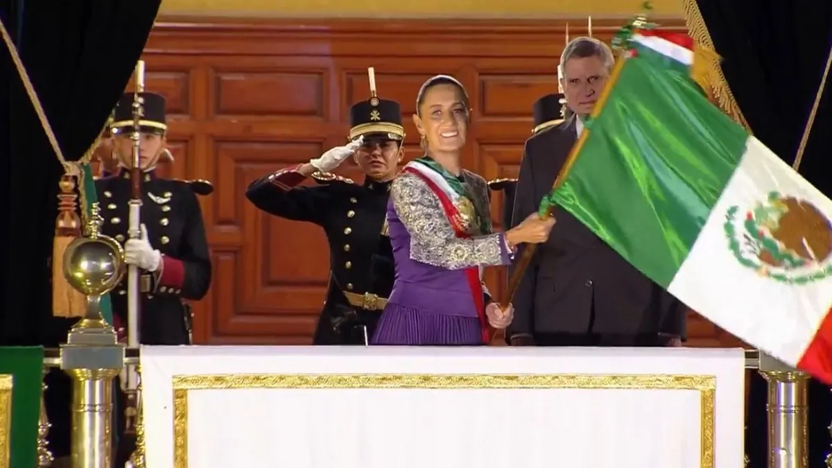 Sheinbaum encabeza primer Grito de Independencia de una presidenta en la historia de México