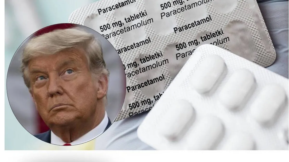 Trump, un pésimo médico: sin pruebas anuncia una conexión entre el paracetamol y el autismo en embarazadas