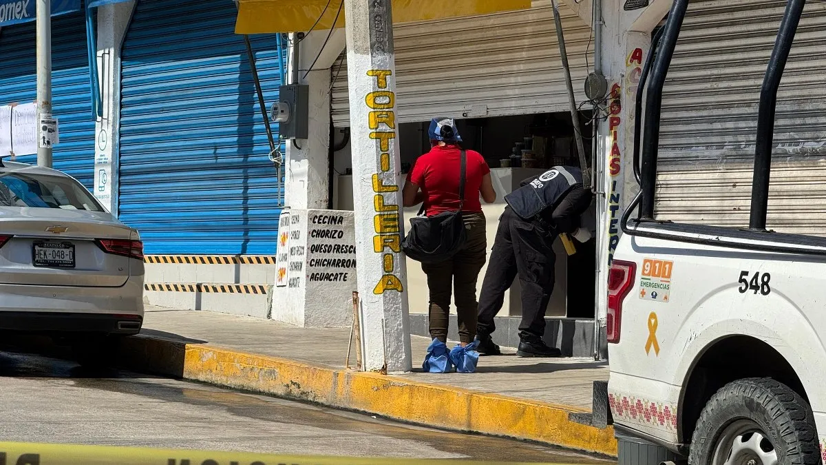 Ataque a tortillería en la avenida Niños Héroes deja un muerto en Acapulco