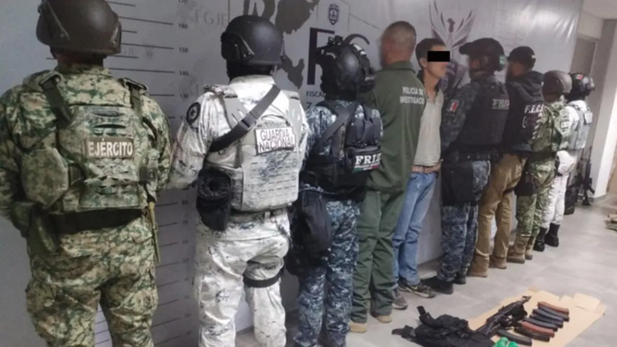Cayó “El Barca”: mega operativo militar desarticula célula criminal con 11 narcos y arsenal en Zacatecas