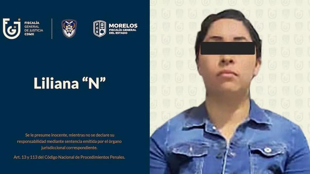 Golpe al "Cártel de Tláhuac": vinculan a proceso a Liliana "N", hija y sucesora de "El Ojos"