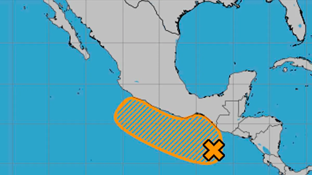 Vigilan posible ciclón al sur de México; prevén lluvias en Guerrero