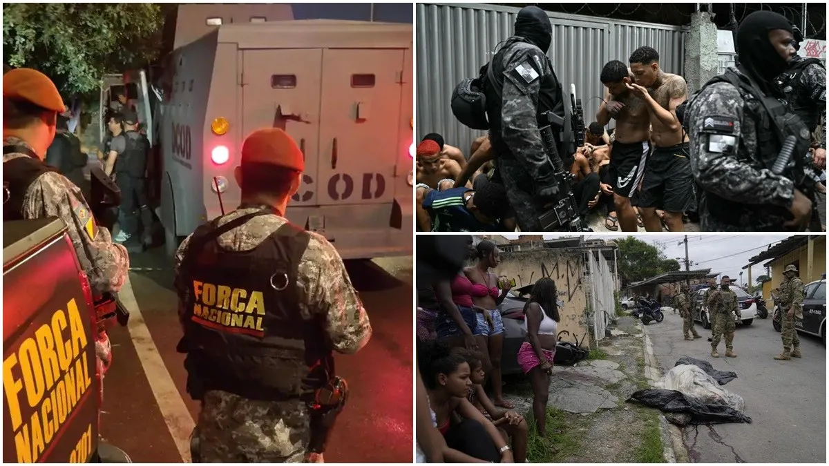 Río de Janeiro despierta entre cadáveres: la favela de Penha denuncia ejecuciones tras la mayor operación policial de su historia