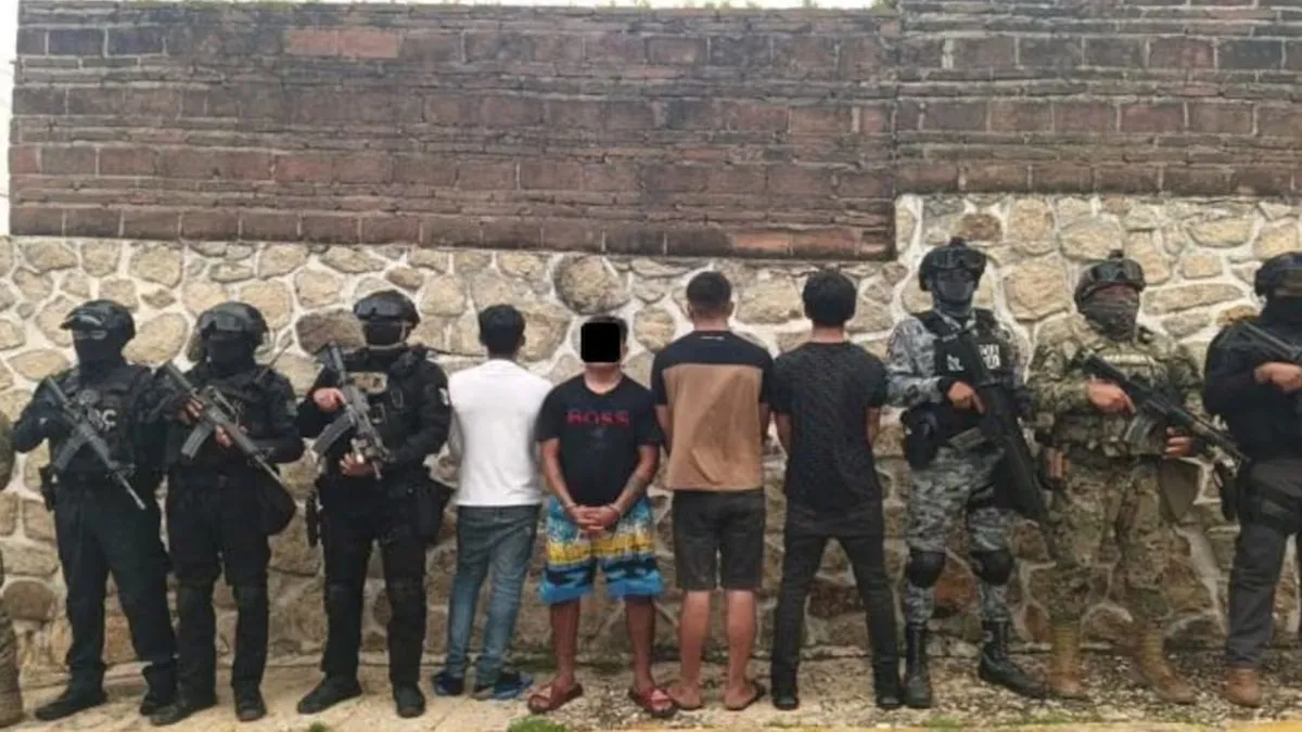 Golpe a la delincuencia en Acapulco: aseguran arma larga y 191 dosis de 'Cristal' a célula de 'Los Rusos'