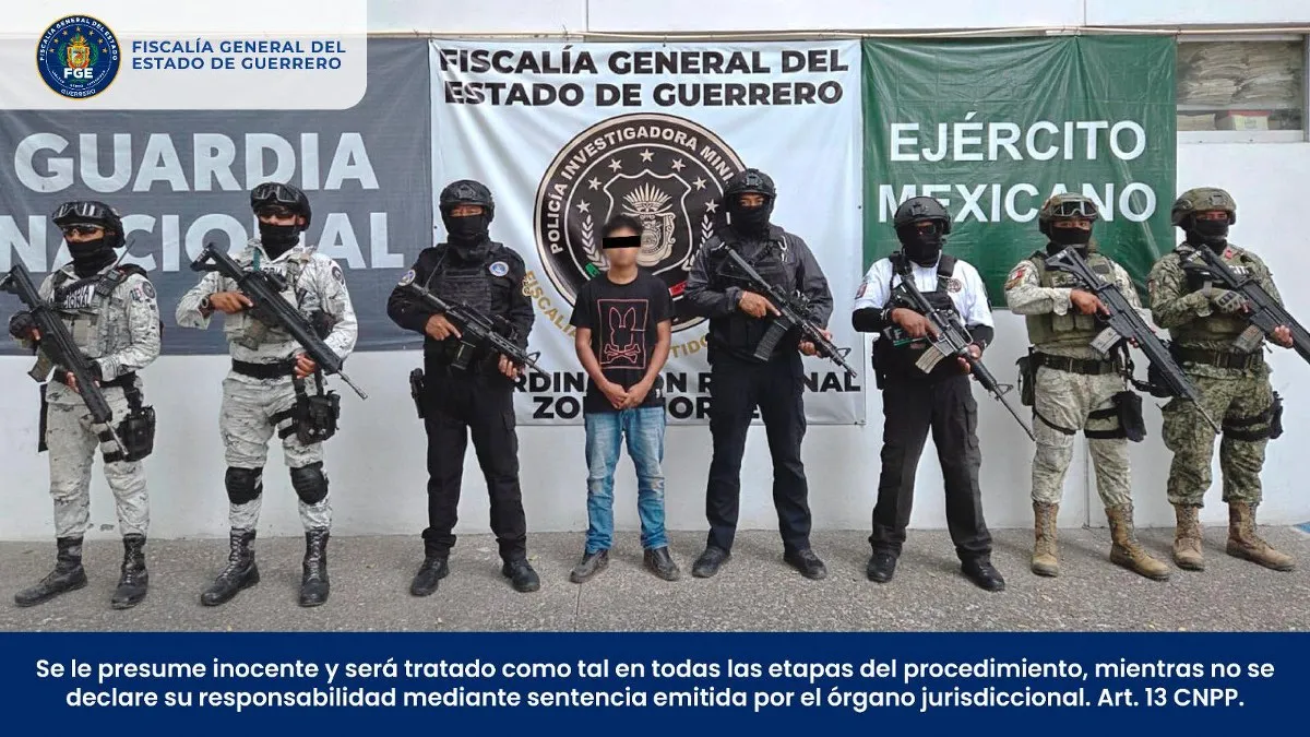 Cae hombre por secuestro de menor en Tepecoacuilco, Guerrero