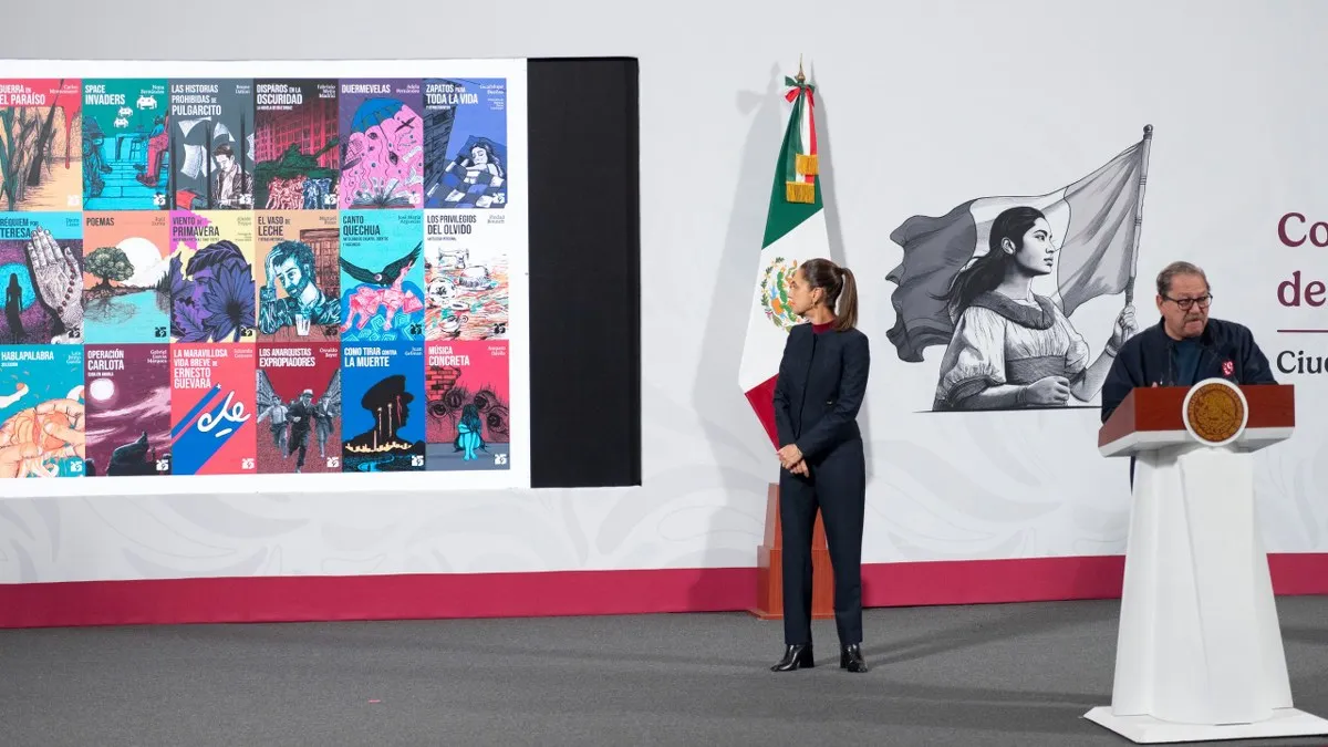 México regalará 2.5 millones de libros a jóvenes latinoamericanos para fomentar la lectura