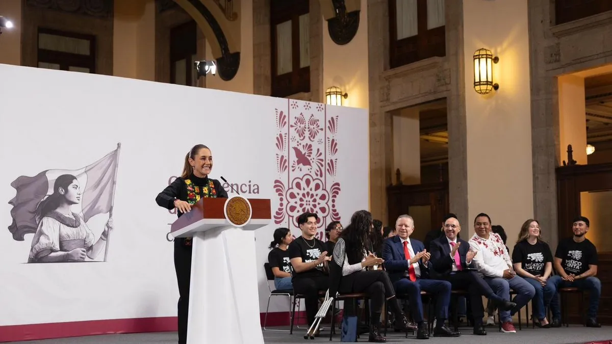 Mañanera sin preguntas: Sheinbaum cancela de manera abrupta la conferencia tras acto musical