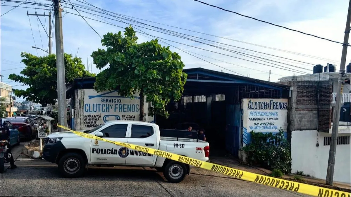 Ataque armado en taller de Acapulco deja a un hombre herido