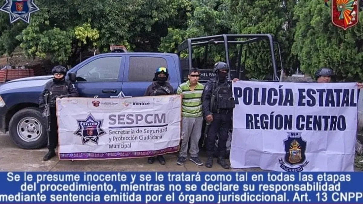 Detienen a hombre por robo en telesecundaria de Chilpancingo