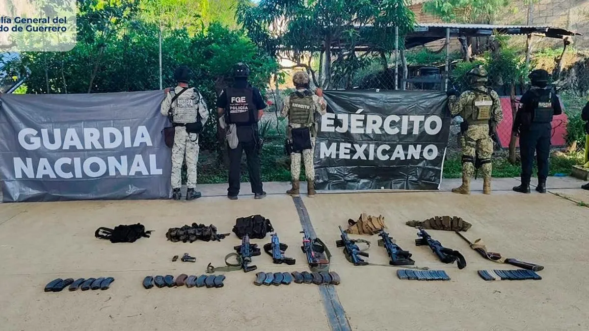 Dos presuntos agresores muertos y un menor arrestado tras ataque a GN en Guerrero