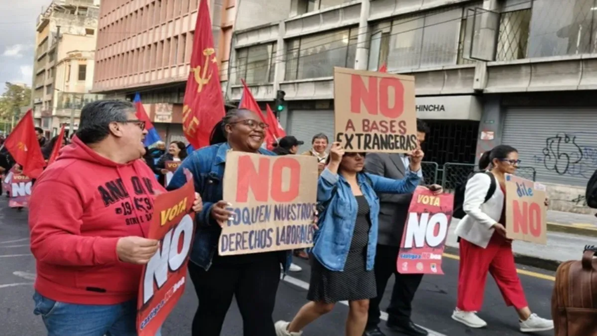 El “No” se impone en consulta popular de Ecuador y frena iniciativas del presidente Noboa