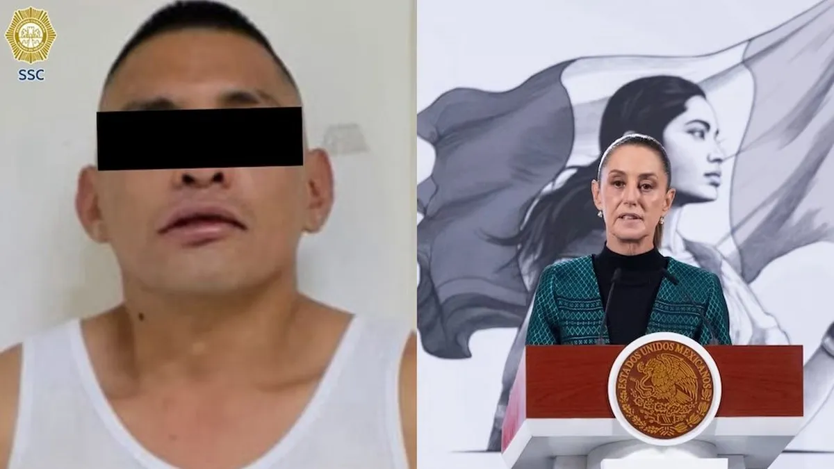 Trasladan al Reclusorio Norte a presunto acosador de Claudia Sheinbaum