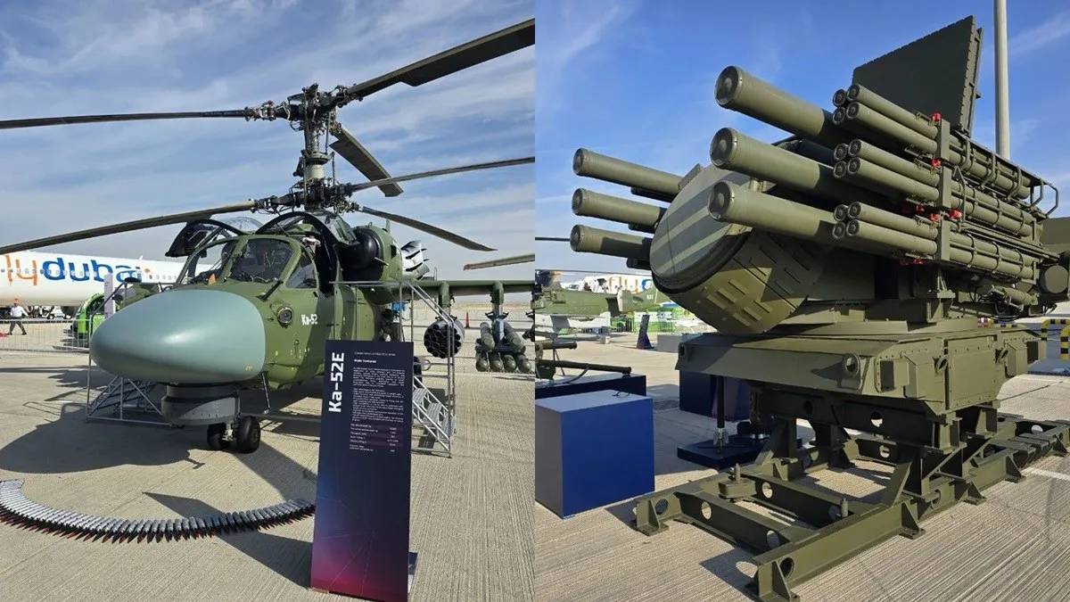 Rusia despliega su poder militar en el Salón Aeronáutico de Dubái con más de 850 equipos en exhibición