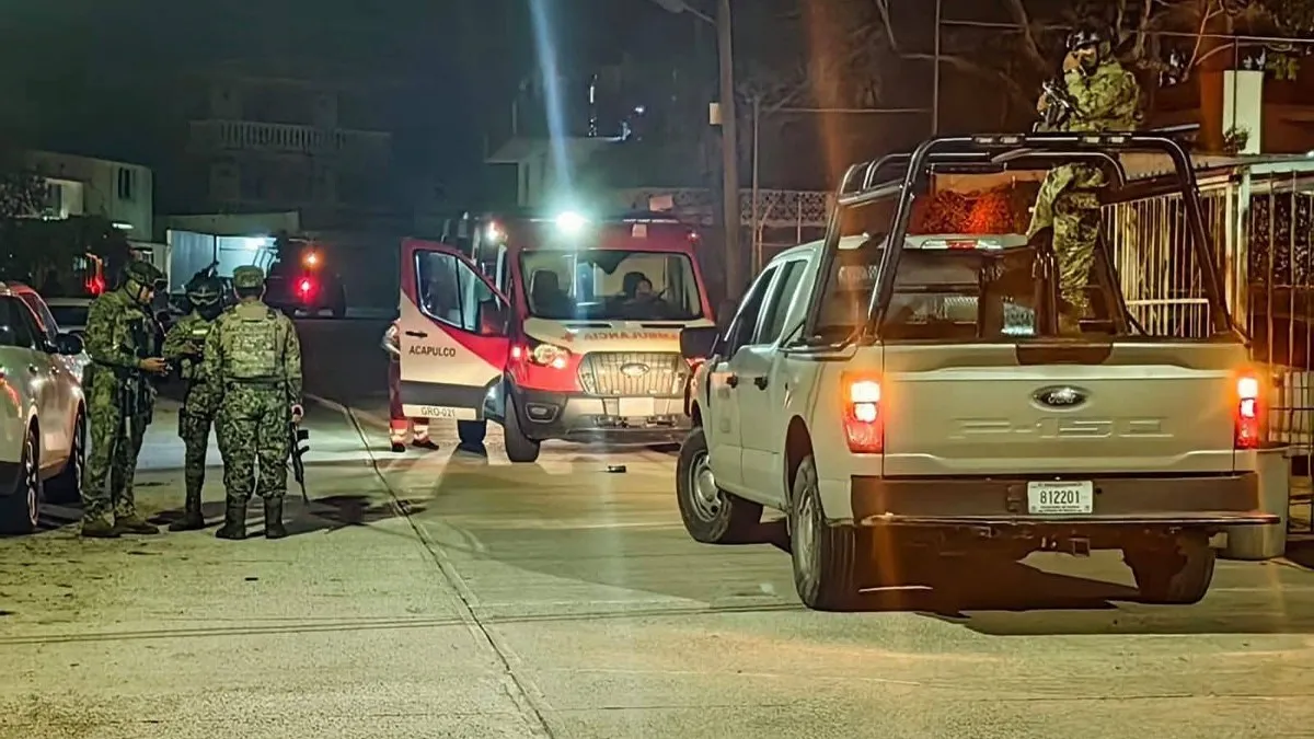 Hombre muere baleado en la colonia Adolfo López Mateos de Acapulco