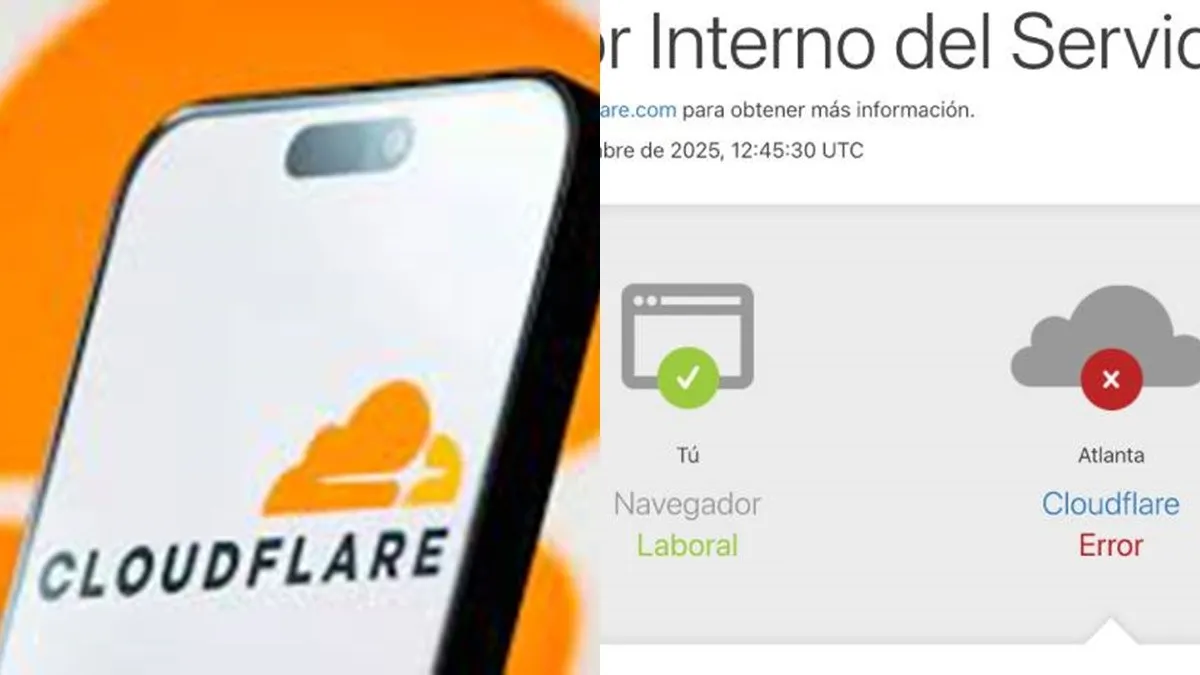 Caída masiva de Cloudflare provoca fallos en X, ChatGPT, Canva y otros servicios en todo el mundo