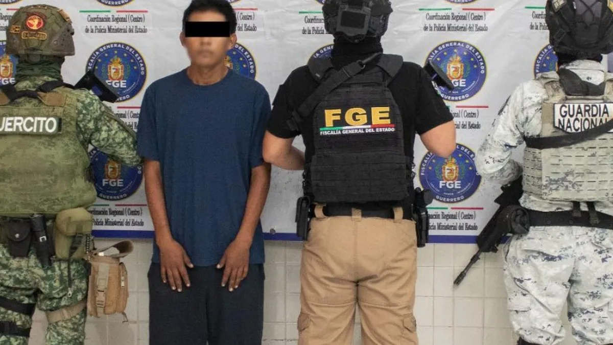 Cae Andy, presunto secuestrador, tras operativo conjunto en Chilpancingo