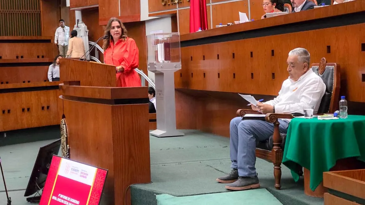 Erika Lührs marca el debate en  Cuarto Informe: acusa rezagos y advierte riesgos financieros para Guerrero